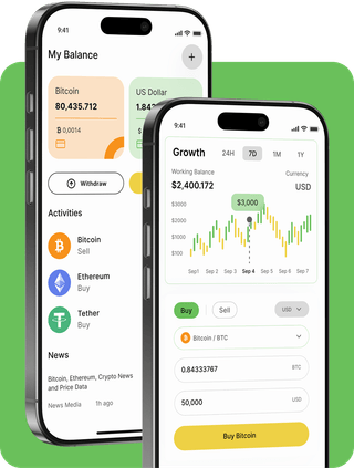 Eclipse Earn trading platform with live market data